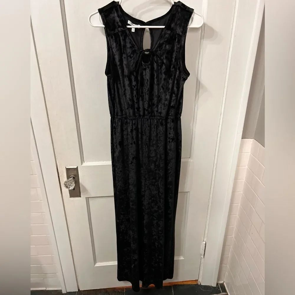 Maurices Black Sleeveless Jumpsuit
